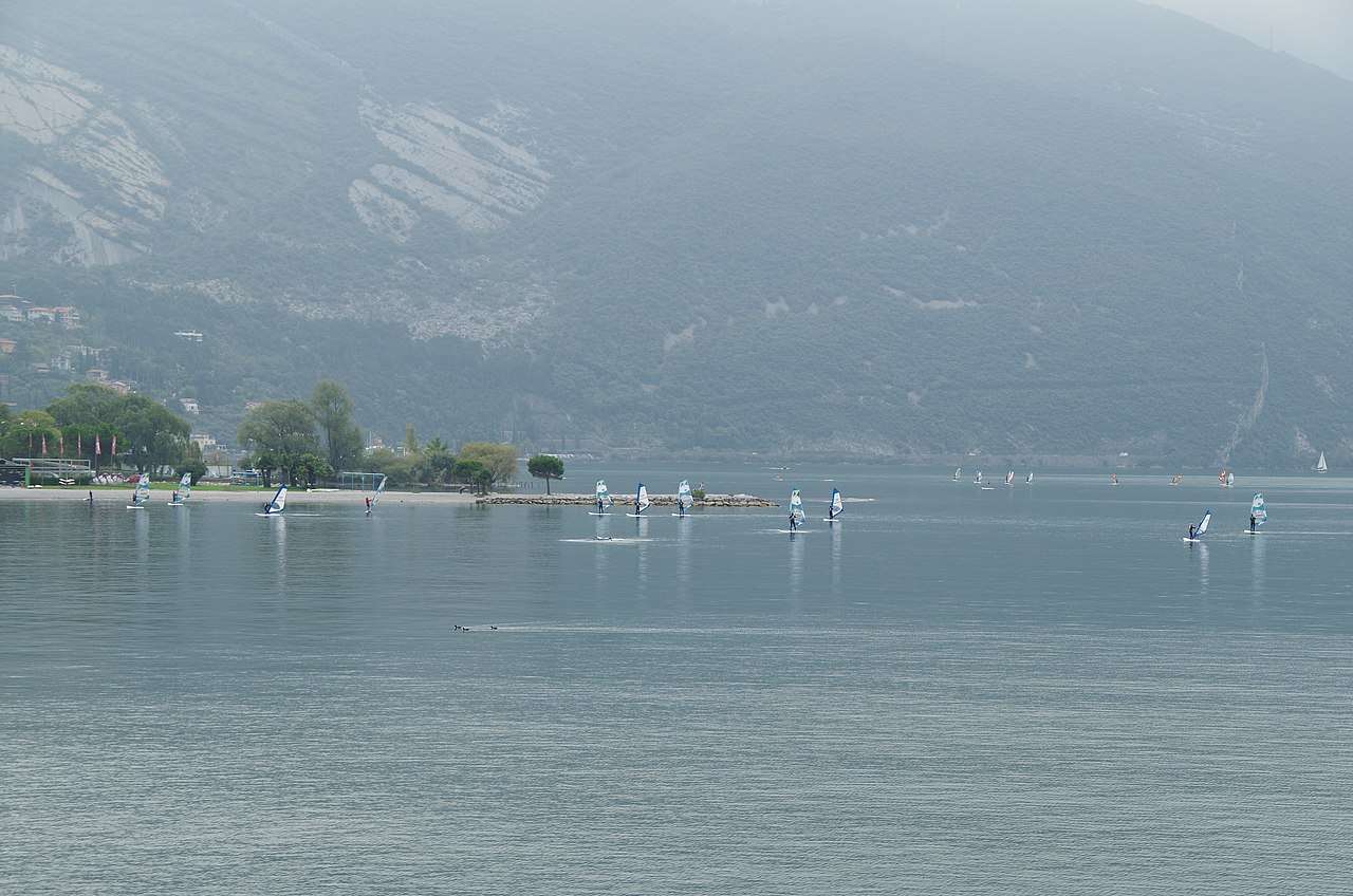 Segelboot am Gardasee