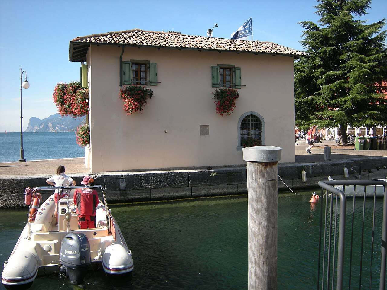 Venetiaanse douane - Porto Vecchio van Torbole