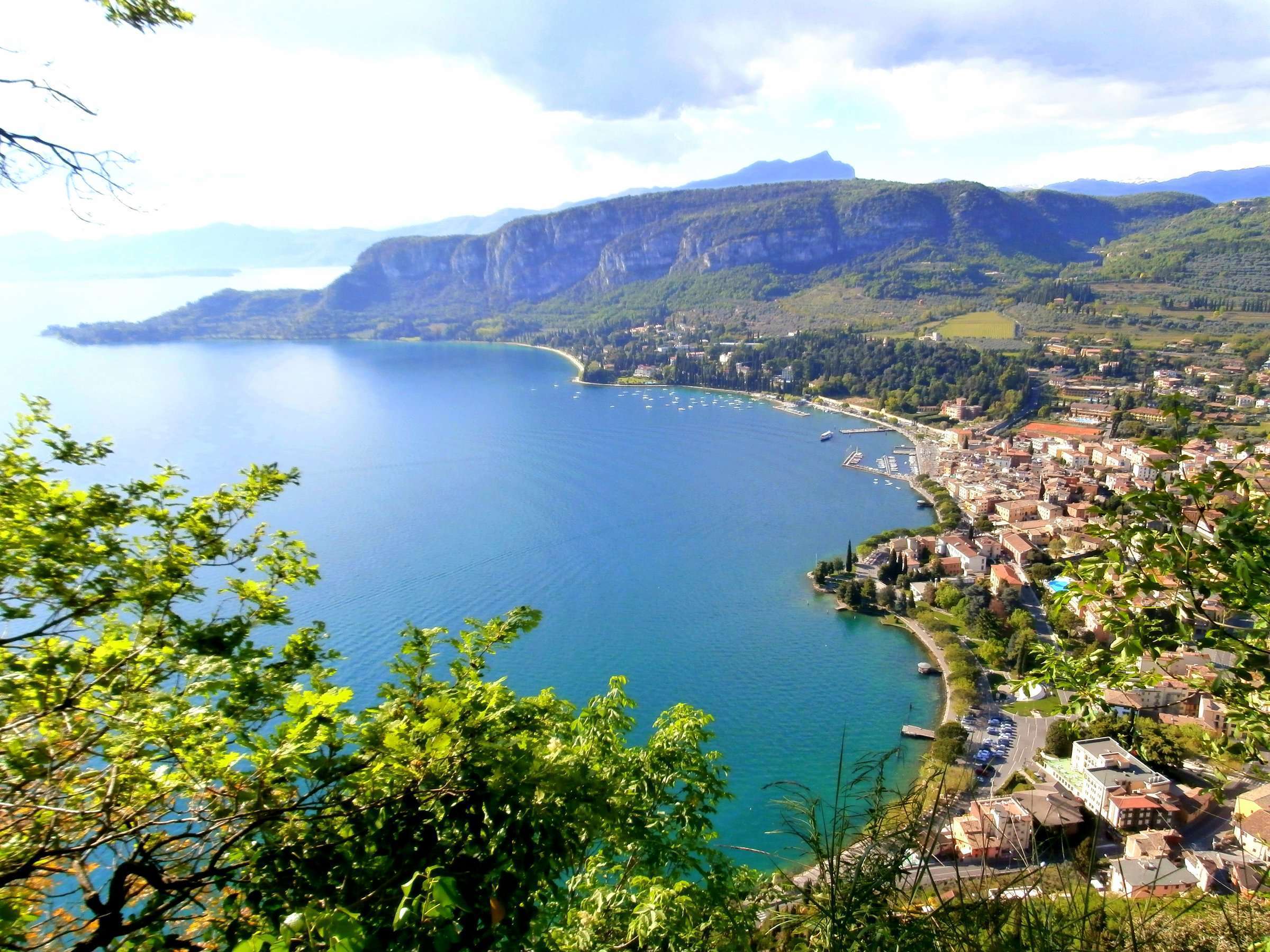 Rocca di Garda, Panorama des Golfs