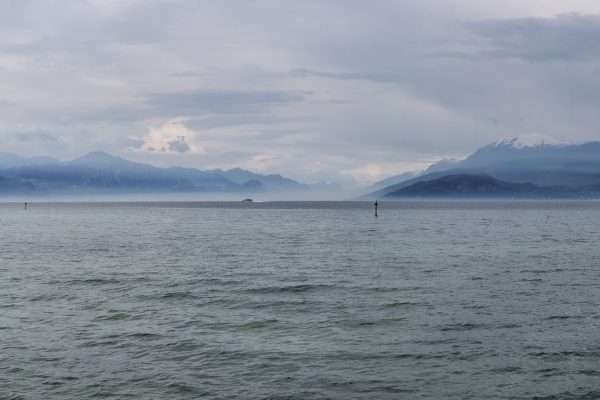Panoramic view of Lake Garda