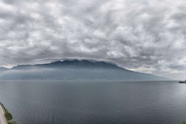 Panoramablick auf den Gardasee von Tremosine sul Garda
