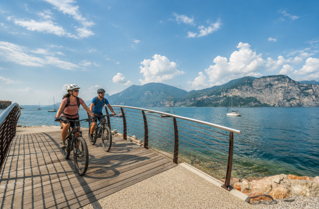 Fiets- en Wandelpad Brenzone — Malcesine