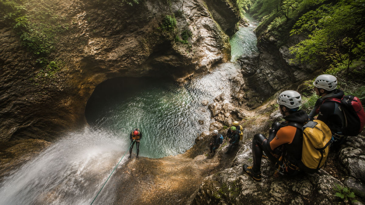 Canyoning Schwarzer Fluss