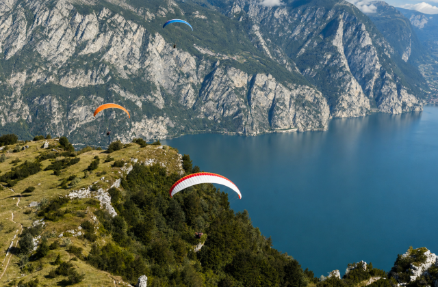 Paragliding from Monte Baldo – Malcesine – Lake Garda