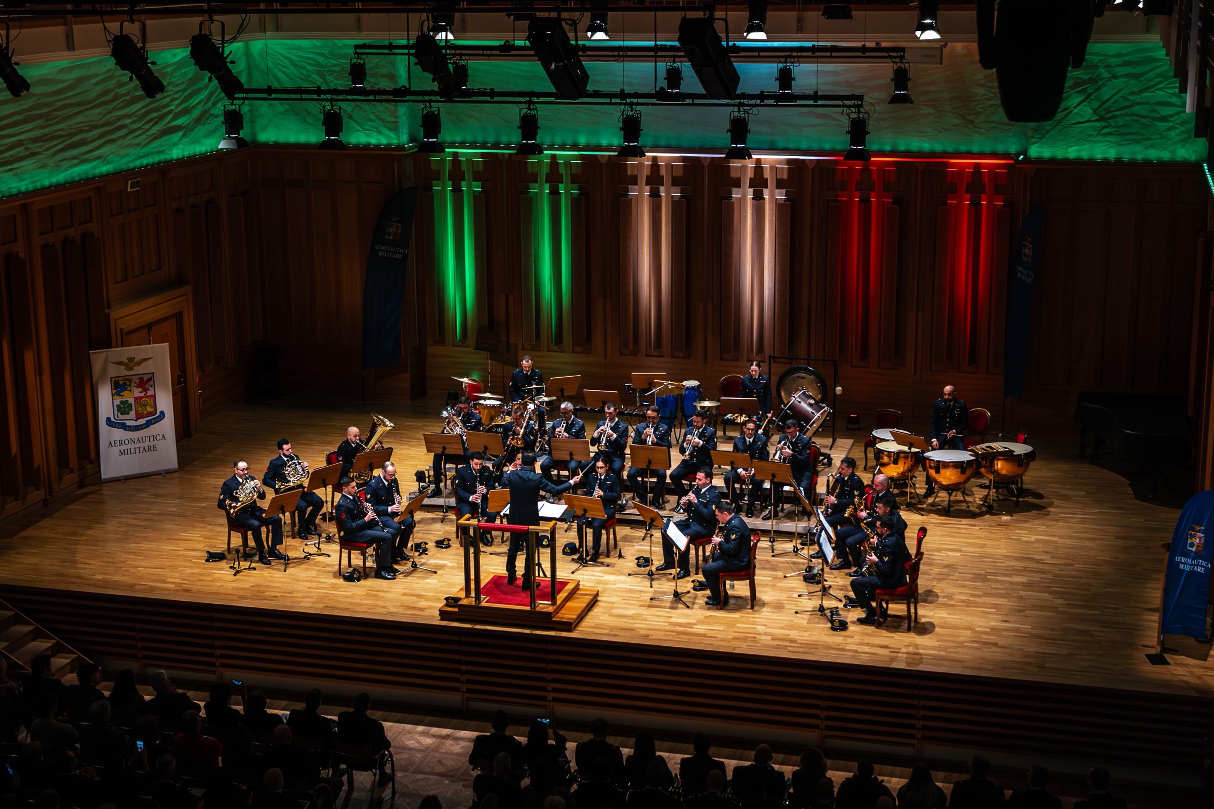 Concierto de la Fanfara de la 1.ª Región Aérea de la Fuerza Aérea