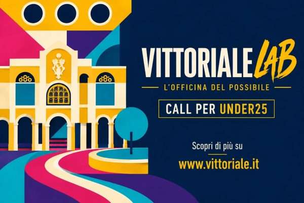 Locandina di Vittoriale Lab, il concorso di idee per under 25 del Vittoriale degli Italiani